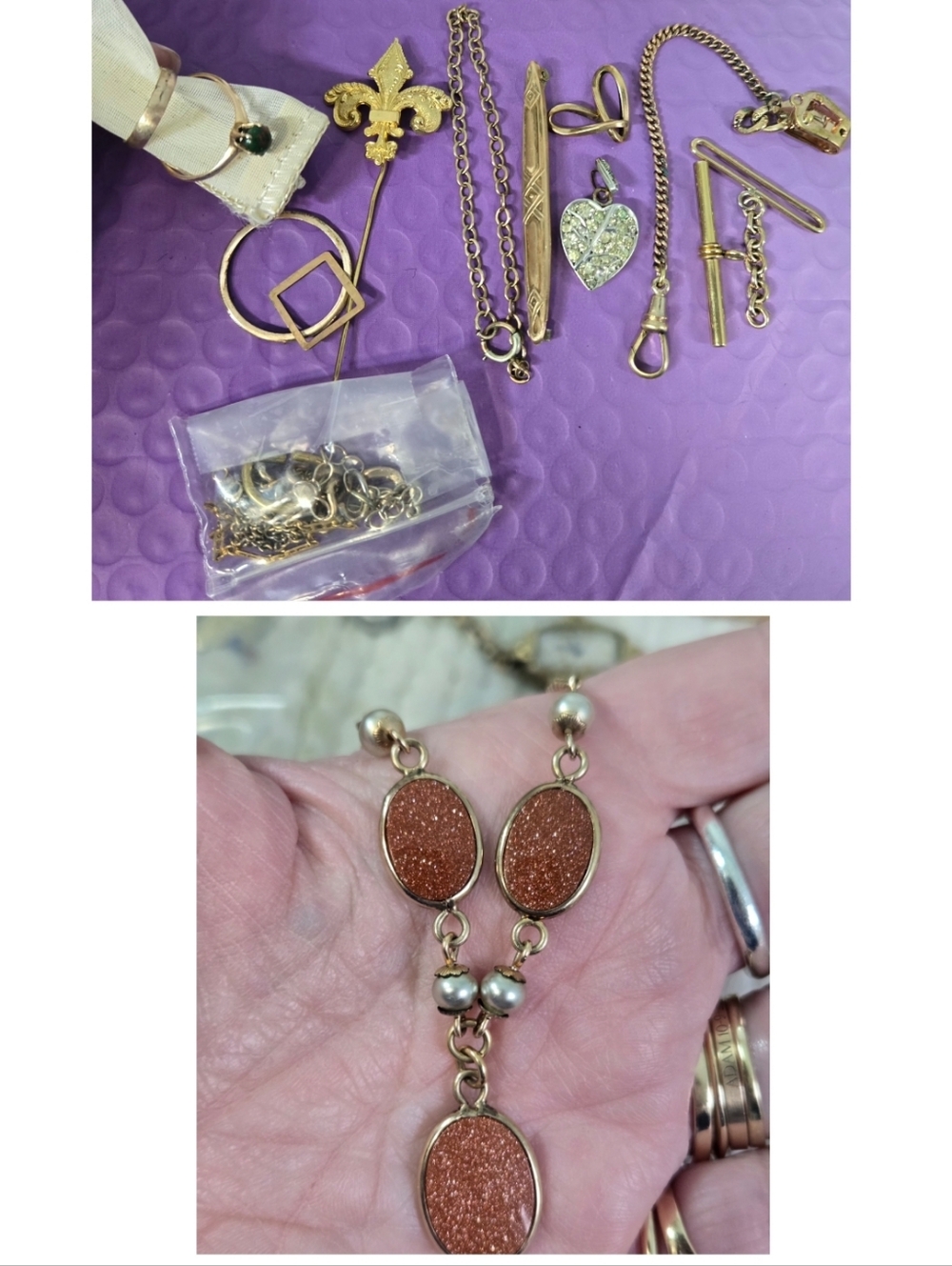 Vintage Gold Filled Jewelry Lot